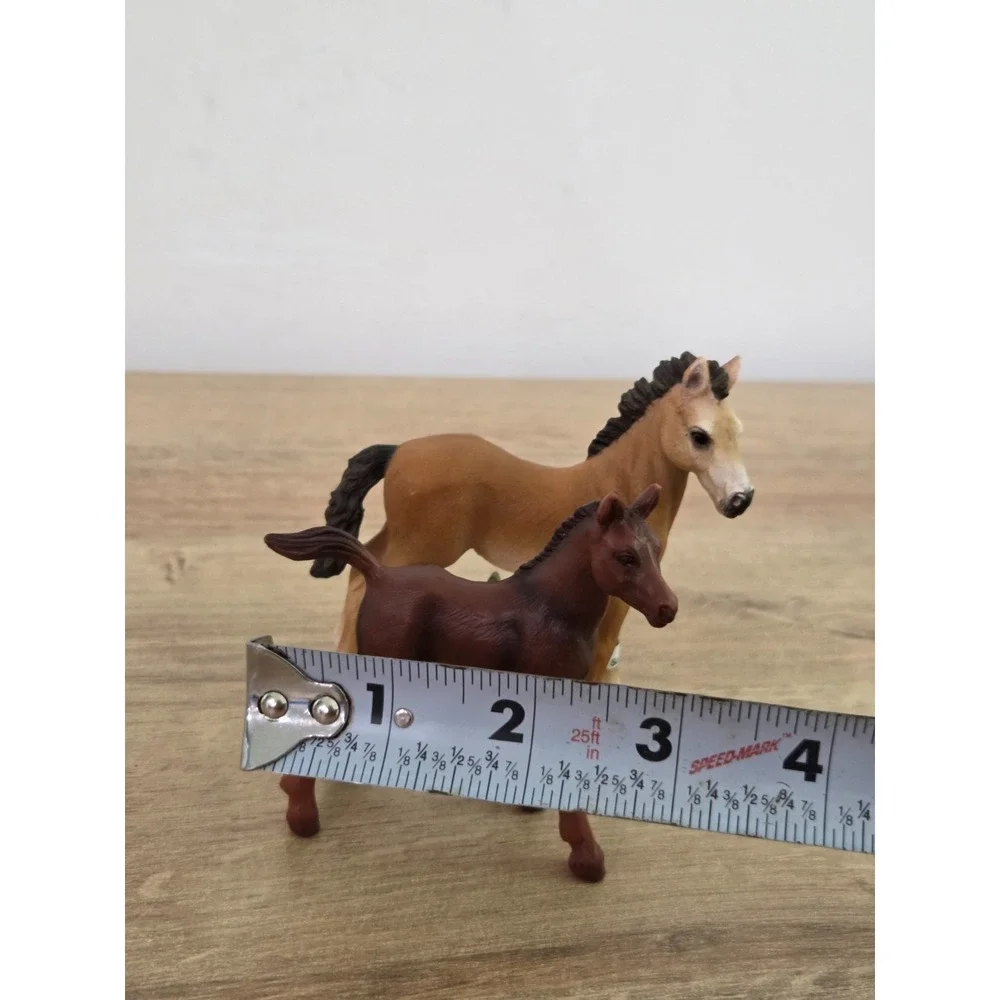 NWT Schleich Horse Set Hanoverian Foal 13115 + Tennessee Walker Yearling 13714